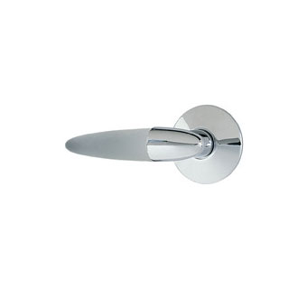 Emtek Modern Electra Frost Style Brass Lever Door Handle