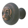 Emtek Brass Labrador Cabinet Knob in Oil Rubbed Bronze