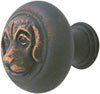 Emtek Labrador Brass Cabinet Knob in Oil Rubbed Bronze