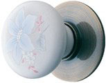 Emtek Courtney Porcelain Cabinet Knob in French Antique