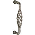 Emtek Lafayette Brass 8" Door Pull in Pewter