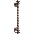 Emtek Rope Brass 24" Door Pull in Oil Rubbed Bronze