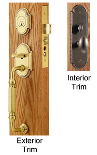 Emtek Jackson Brass Mortise Lock