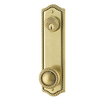 Emtek Brass Rope Door Bell Button