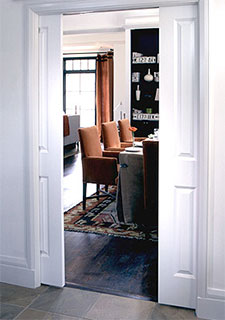 Example of a Pocket Door configuration