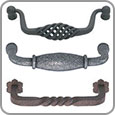 Cabinet Hardware - Wrought Steel Cabinet Pulls