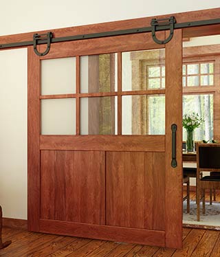 Horseshoe Barn Door Track Delaney 2000 Series