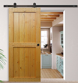 Low Profile Barn Door Track Delaney 3000 Series