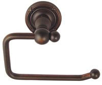 Emtek Brass Bar Toilet Paper Holder in Oil Rubbed Bronze