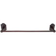 Emtek Sandcast Bronze Towel Bar in Deep Burgundy