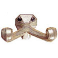 Emtek Tuscany Bronze Double Robe Hook in Silver Patina