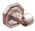 Emtek Tuscany Bronze Robe Hook in Silver Patina