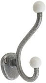 Emtek Wrought Steel Robe Hook in Satin Steel