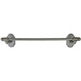 Emtek Wrought Steel Towel Bar in Satin Steel