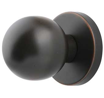 Emtek Modern Brass Orb Style Door Knob