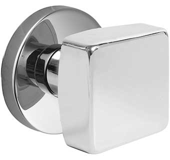 Emtek Modern Brass Square Style Door Knob