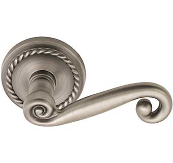 Emtek Rustic Style Brass Lever Door Handle