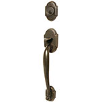 Emtek Nashville Entry Door Handle Set in Oil Rubbed Bronze