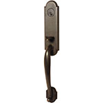 Emtek Richmond Entry Door Handle Set in Oil Rubbed Bronze