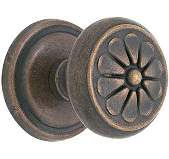 Emtek Bronze Petal Style Door Knob