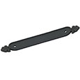 Emtek Bronze Backplate for Cabinet Pulls in Flat Black