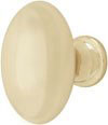 Emtek Egg Brass Cabinet Knob in Polished Brass