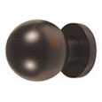 Emtek Brass Globe Cabinet Knob in Oil Rubbed Bronze