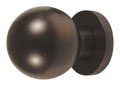 Emtek Globe Brass Cabinet Knob in Oil Rubbed Bronze