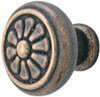 Emtek Petal Bronze Cabinet Knob in Medium Bronze