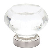 Emtek Old Town Clear Crystal Cabinet Knob