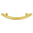 Emtek Arch Brass Cabinet Pull in Polished Brass