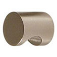 Emtek Brass Cabinet Finger Pull in Satin Nickel