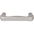 Emtek Rope Brass Cabinet Pull in Satin Nickel