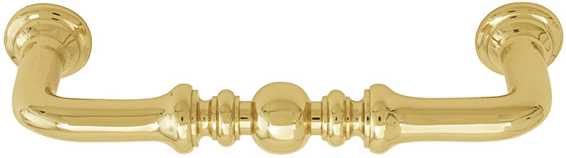 Emtek Spindle Brass Cabinet Pull