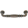 Emtek Tuscany Ribbed Bronze Cabinet Pull in Medium Bronze