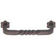 Emtek San Carlos Wrought Steel Cabinet Pull in Rust