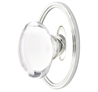 Emtek Crystal Hampton Style Door Knob