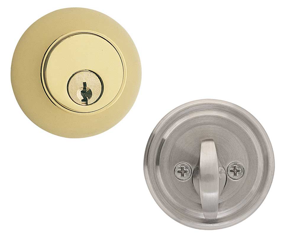 Emtek Regular Brass Deadbolt Door Lock - Shop Security Locks at Homestead  Hardware.com