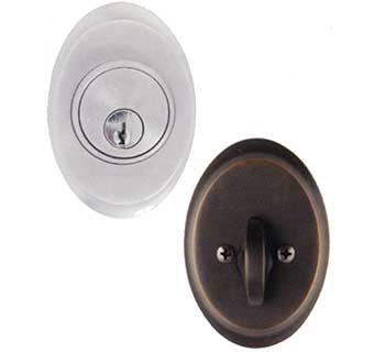 Emtek Saratoga Brass Deadbolt Door Lock