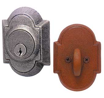 Emtek Style #1 Wrought Steel Deadbolt Door Lock