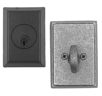 Emtek Style #3 Wrought Steel Deadbolt Door Lock