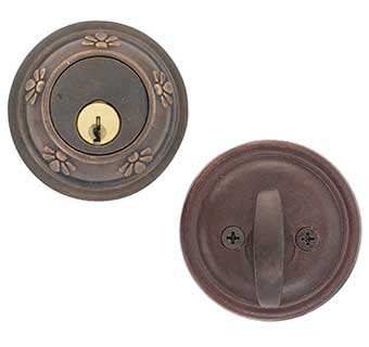 Emtek Tuscany Bronze Deadbolt Door Lock