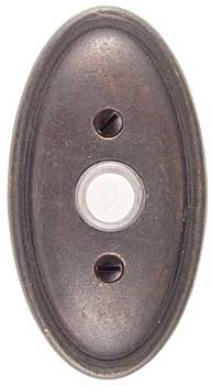 Emtek Style #14 Bronze Door Bell in Medium Bronze