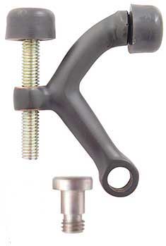 Emtek Brass-Hinge Stop in Oil Rubbed Bronze