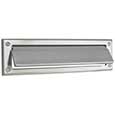 Emtek Solid Brass Mail Slot in Satin Nickel