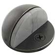 Emtek Half-Dome Style Floor-Mounted Door Stop in Medium Bronze