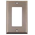 Emtek Colonial 1-Rocker Brass Switch Plate in Oil Rubbed Bronze