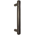 Emtek Nunez Bronze 8" Door Pull in Medium Bronze