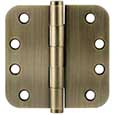 Emtek Brass Heavy-Duty 5/8"-Radius Hinges in Pewter