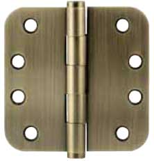 Emtek Brass Heavy-Duty 5/8"-Radius Hinge in Pewter